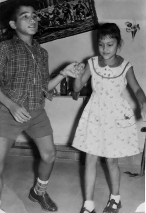 Manokwari Barry met Ria Tielsch (later LUV)