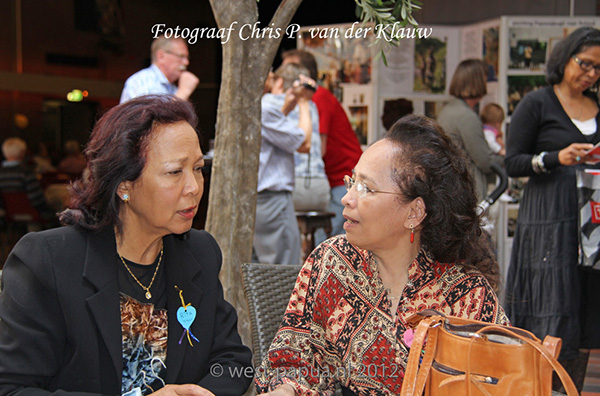 Merauke Reunie 2012<br />Rita Stout en Annemie Moorrees